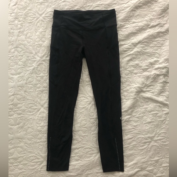 lululemon athletica Pants - Lululemon Black Leggings with Outside Pockets